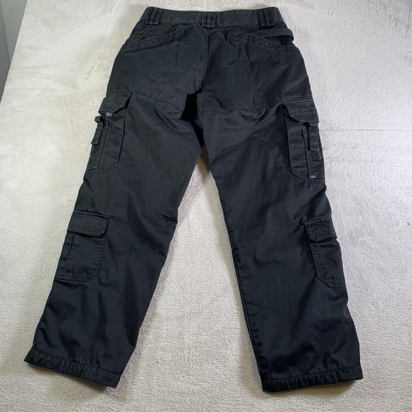 5.11 Tactical Pants Mens 36x32 Black Cargo Tactical Workwear Utility Pockets - Picture 13 of 14